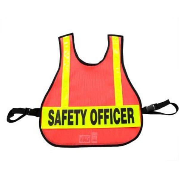 R & B Fabrications R&B Fabrications Traffic Vest inSafety Officerin, Orange 003OR-SAF OFF